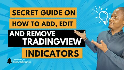 How to ADD Indicator in Tradingview, Edit and REMOVE Tradingview Indicators