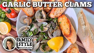 Betty's Garlic Butter Clams on the Blackstone Griddle