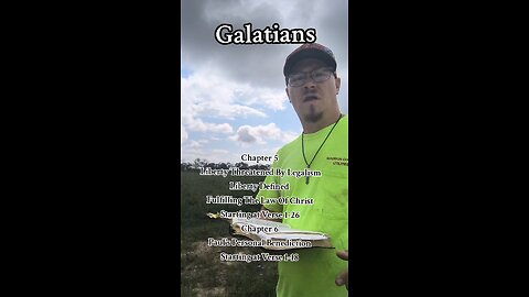 Galatians Chapter 5-6