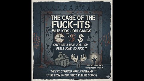 The Case of the Fuck-Its: Why Kids Join Gangs