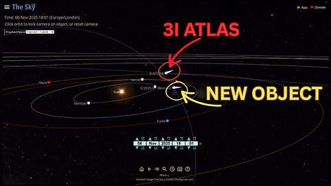 New Comet Appears Between 3i ATLAS and Earth!?