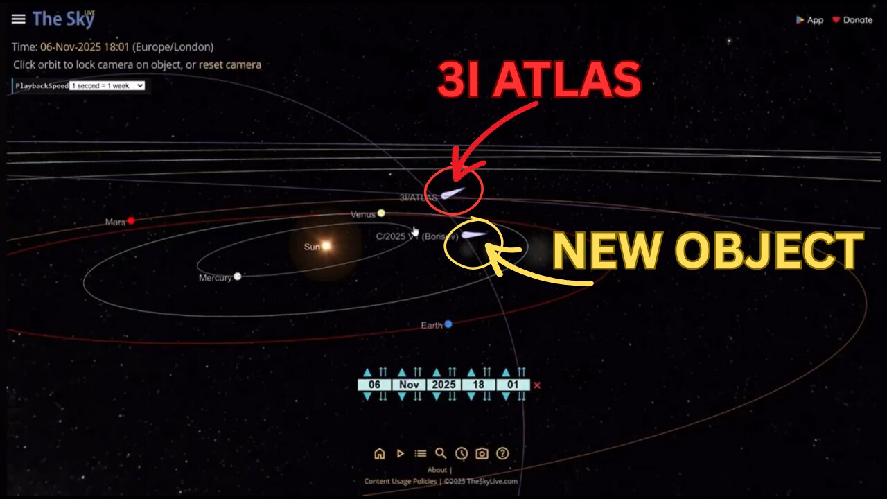 New Comet Appears Between 3i ATLAS and Earth!?