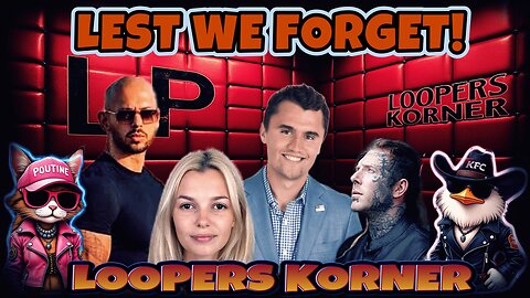 R.I.P, IRYNA ZARUTSKA - CHARLIE KIRK - TOM MCDONALD's "CHARLIE" & ANDREW TATE 'I'M NEXT"