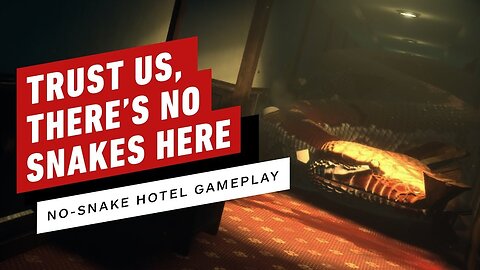 No-Snake Hotel Gameplay - Creeping Around Choo Choo Charles Creators’ New G