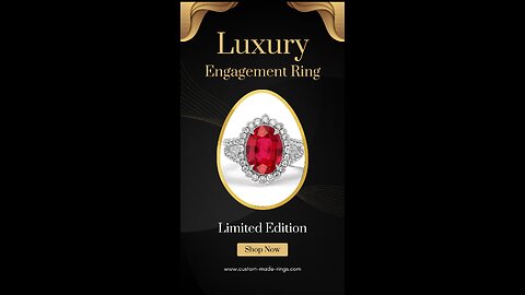 custom made ruby and diamond vintage halo engagement rings 10