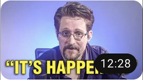 "Everything's Changing Unnoticed, Reveals Edward Snowden"