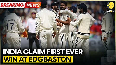 Shubman Gill Leads India To Historic Win In Birmingham | WION Sports