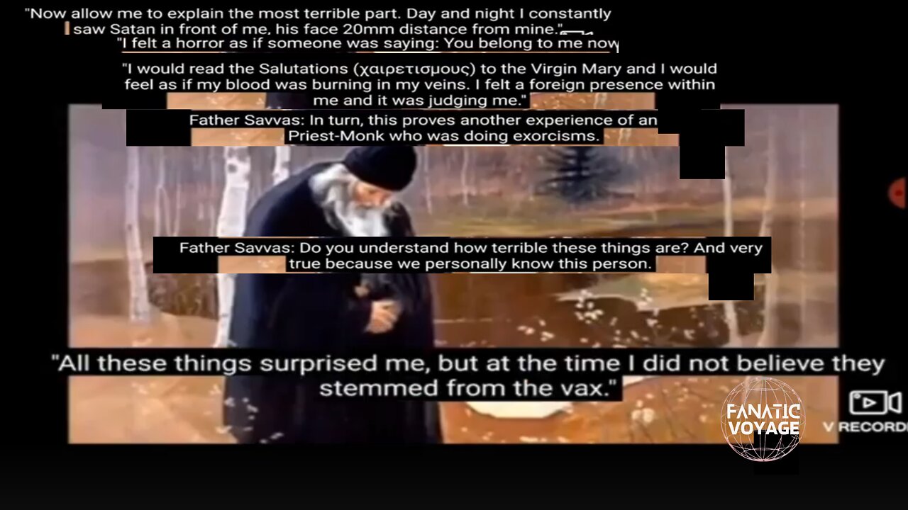 A Greek Priest Tells In Detail How He Got Possessed By The C19 MOTB Injections - Horrifying Story