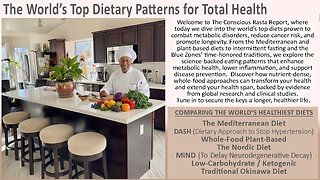 The World’s Top Dietary Patterns for Total Health