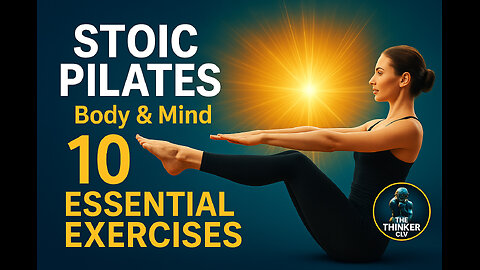 STOIC PILATES: 10 Essential Exercises to Strengthen Body and Mind with Stoic Wisdom