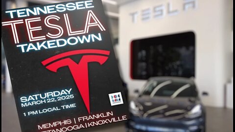 OMG! Knox Mayor Drives a Tesla Through Protest