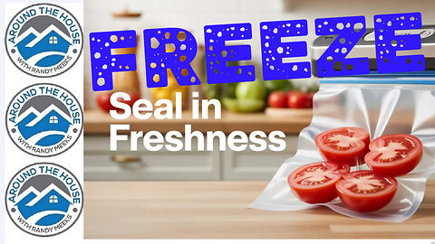 FREEZE Your Fresh Tomatoes Usable for a Long Time for Soup, Stews and Sauces.