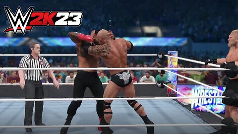 WWE GAMEPLAY LIVE - ROMAN REIGNS VS BROCK LESNAR & ROCK