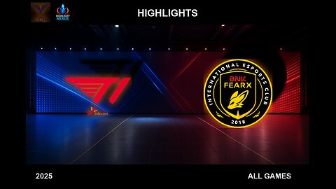 T1 vs BFX ALL GAMES Highlights - LCK 2025 Highlights - T1 vs BNK FEARX