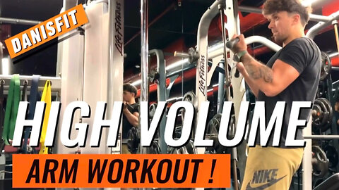The Ultimate High Volume Arm Workout (HYPERTROPHY 101)