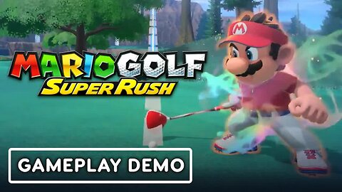 Mario Golf - Super Rush - Gameplay Demo (Treehouse Direct) _ E3 2021