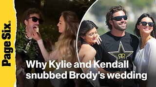 Jenner family drama — Why Kylie and Kendall snubbed Brody's wedding