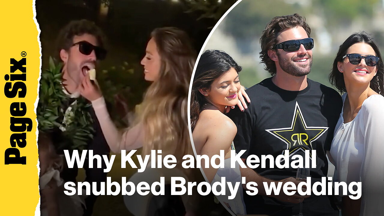 Jenner family drama — Why Kylie and Kendall snubbed Brodys wedding