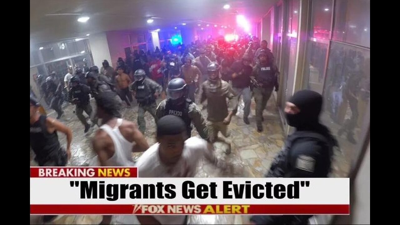 Illegals DEMAND Free Housing... ICE 'Deportation Fleet' CLEARS Neighborhood in 2hrs
