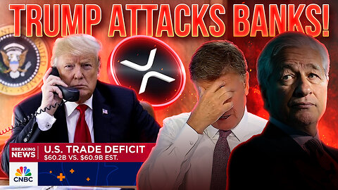 Trump Unleashes on Banks!🔥CNBC Call Crashes Market📉
