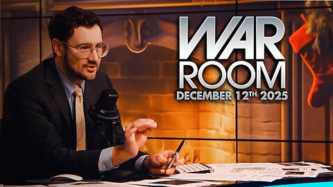 WAR ROOM WITH HARRISON SMITH - 12/12/2025: Dems’ Latest Trump/Epstein Hoax Fizzles! PLUS, GOP Investigates $79 BILLION TAX DOLLARS Stolen by PPE Applicants