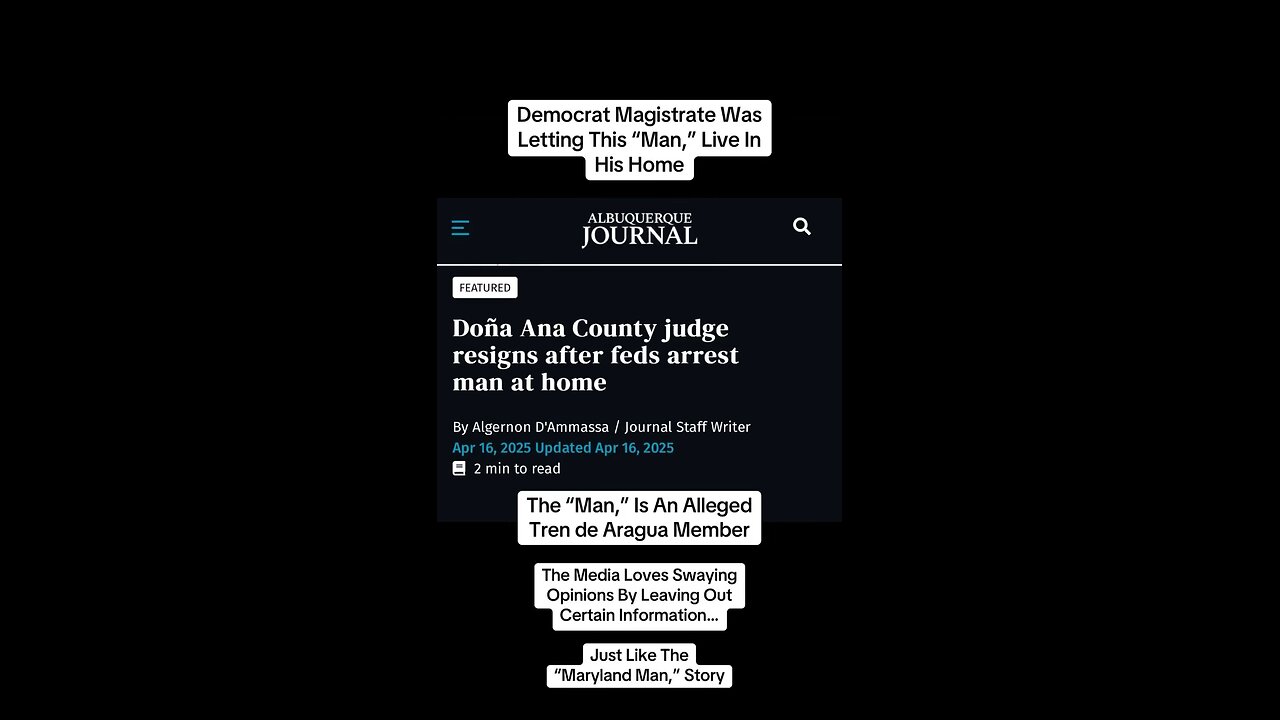 Democrats Are Letting Gang Members Live In Their Homes…