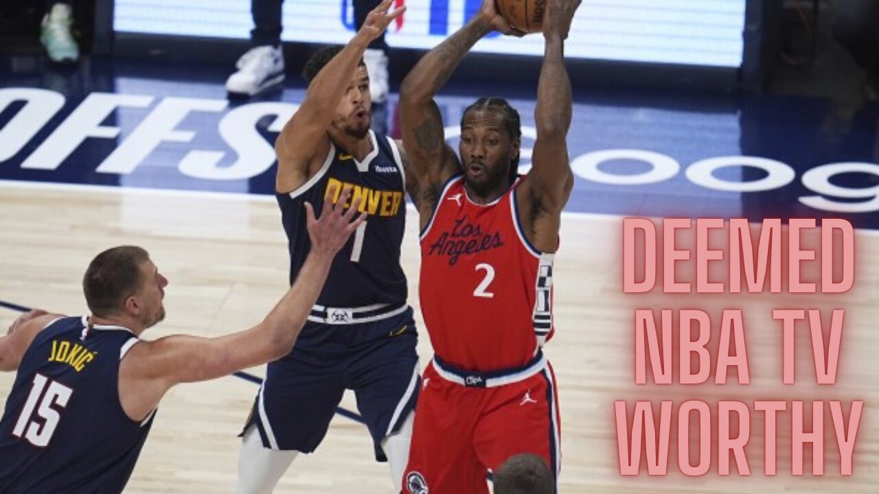 Charles Barkley stunned that Nuggets/Clippers Game 3 is stuck on NBATV