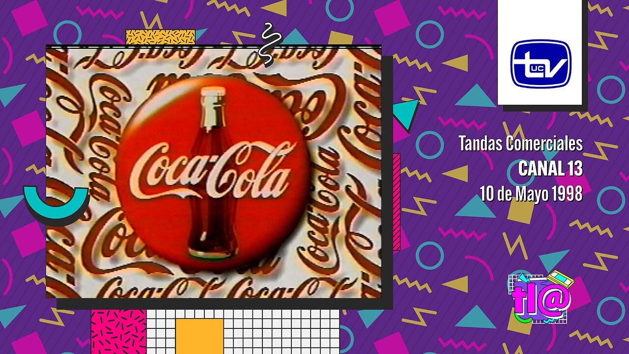 Tandas Comerciales Canal 13 (10 de Mayo 1998)