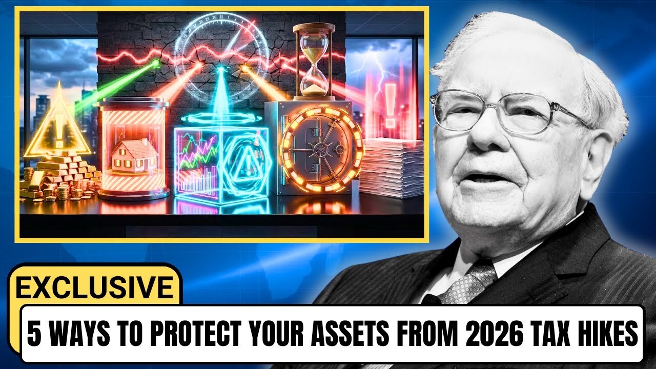 Breaking: Don't Wait Until 2026! 5 Ways to "Save" Your Assets From Historic Tax Hikes | Buffett Warn
