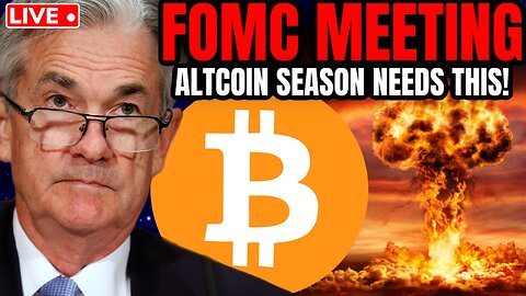 FED SPEAKS! (Live FOMC Meeting RIGHT NOW!) Bitcoin & Altcoin WARNING!