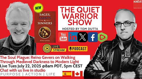 THE SOUL PLAGUE: REINO GEVERS ON WALKING THROUGH MEDIEVAL DARKNESS TO FIND MODERN LIGHT