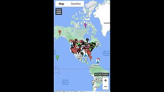 This map shows all the food processing plants that have either caught fire or been destroyed.