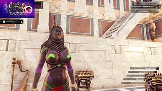 Conan Exiles hunting the 3 skull monster