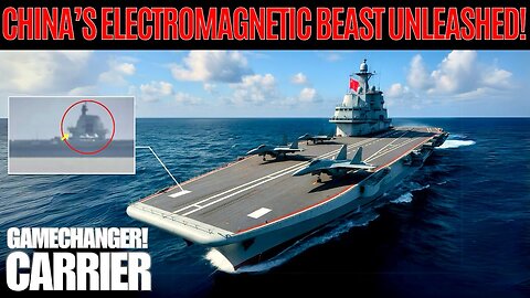 Breakthrough: China’s Fujian Carrier Powers Ahead with Electromagnetic Catapult Tests!
