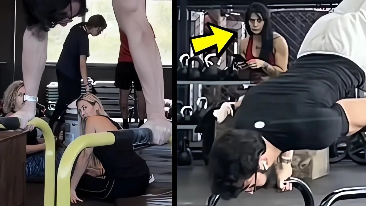 🔥Scaring People in The Gym With Calisthenics #56