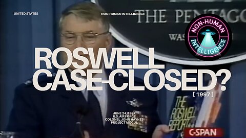 Roswell: Case Closed… Because the Air Force Said So
