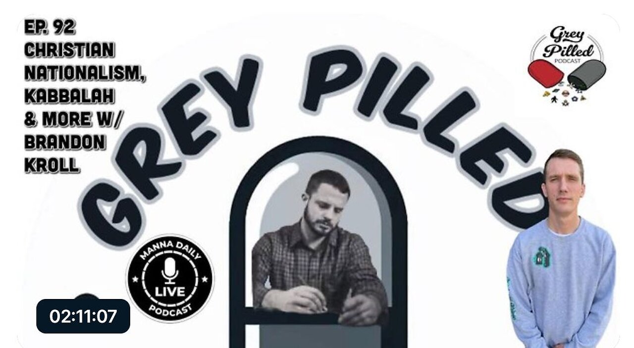 "Christian Kabbalah Nationalism" - Greypilled Podcast w/Brandon L. Kroll