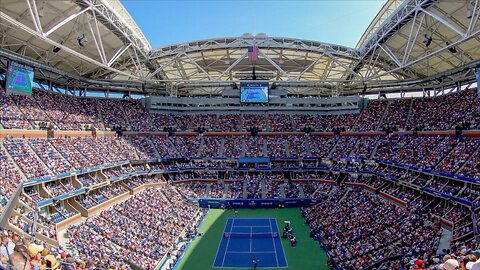 Trump Flyover at US Open - MSM Told to Quell Cheers - They Close Roof Amidst Perfect Weather (link)