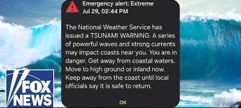 BREAKING: Tsunami alerts triggered for entire US West Coast after massive 8.7 quake