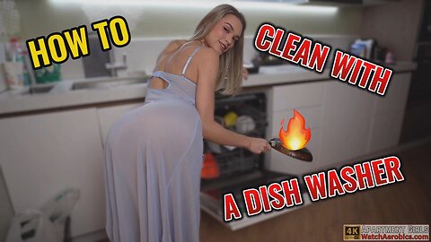 Apartment Girls | Perfect Clean With Nicole | Master the Art of Cleaning Dishwasher 4K HD