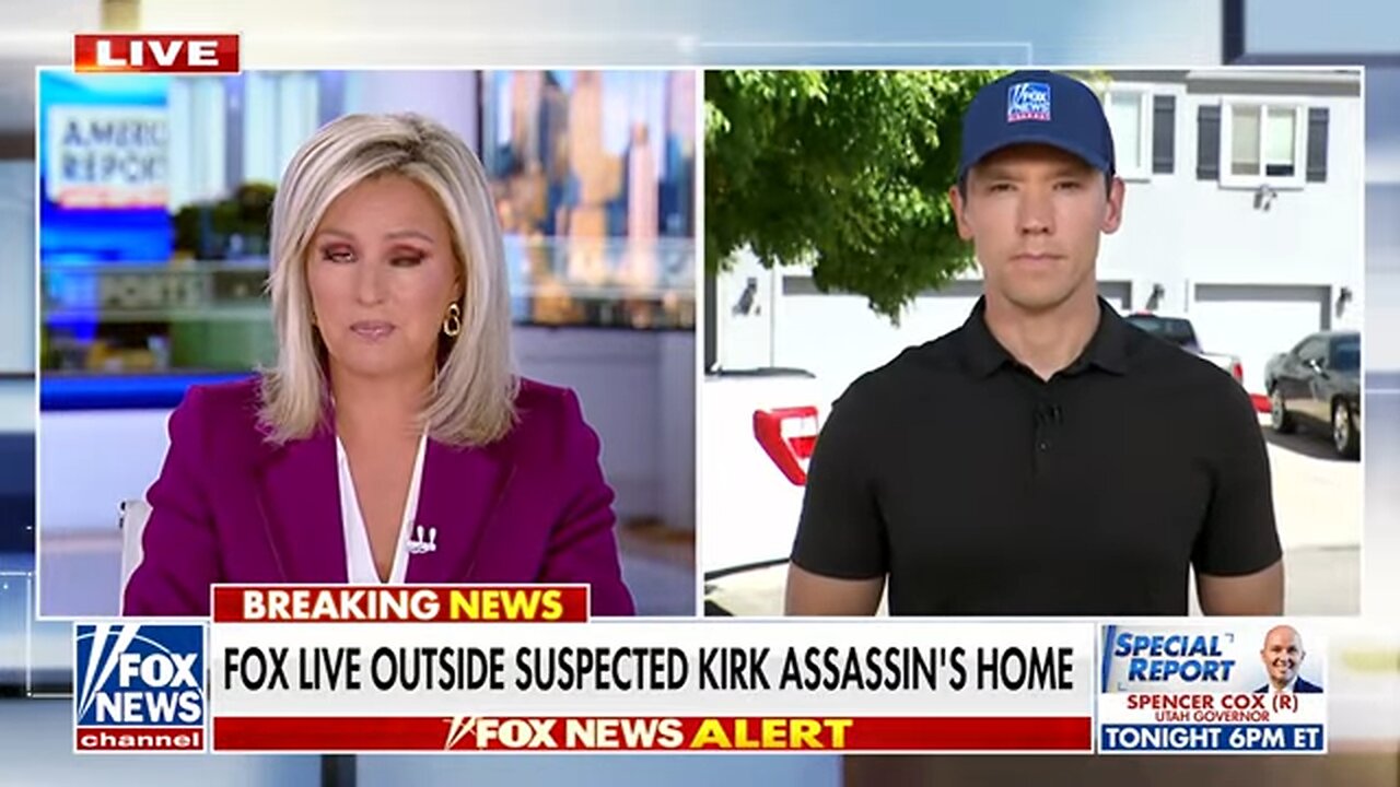 Fox News LIVE outside home of alleged Kirk assassin