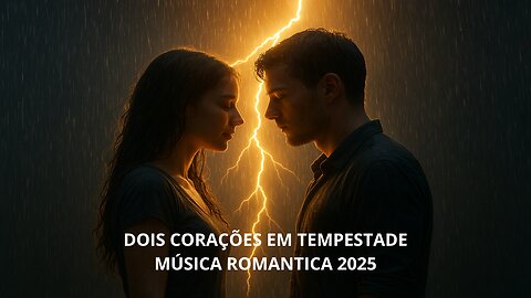 DOIS CORAÇÕES EM TEMPESTADE-MUSICA ROMANTICA 2025-amor que resiste ao tempo e à distância