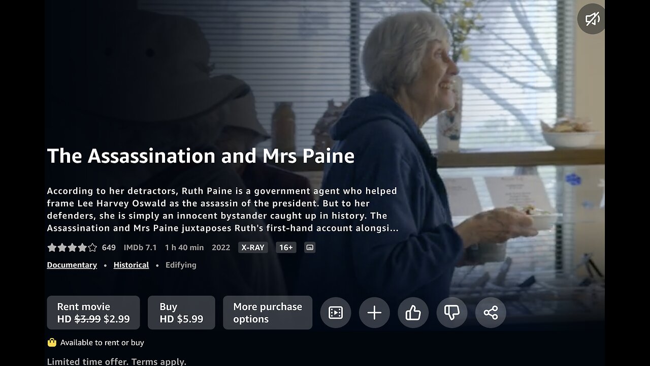 The Assassination & Mrs. Paine, the JFK Documentary with Producer and Director Max Good. (2022)