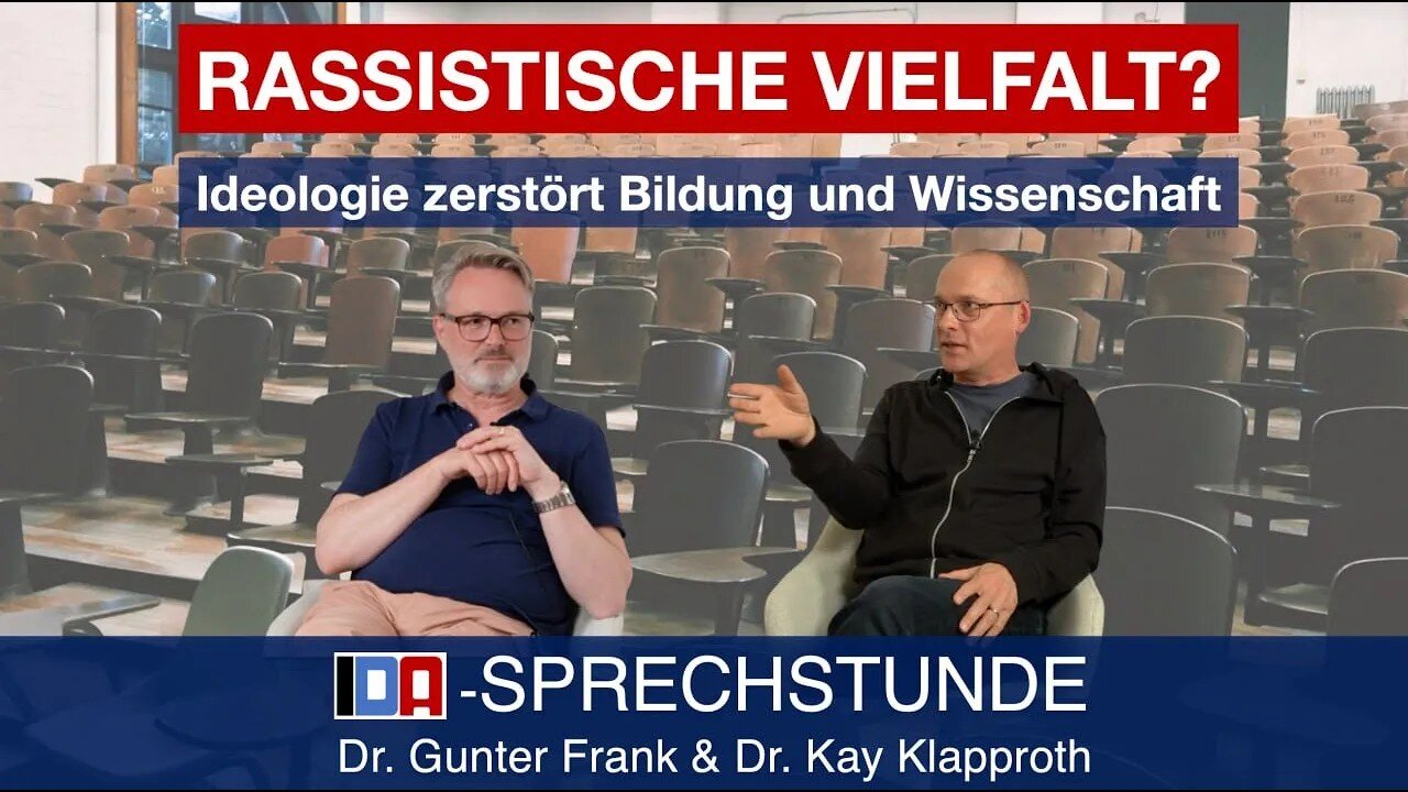 IDA🔝SPRECHSTUNDE💉👉RASSISTISCHE VIELFALT? - mit Dr. Frank und Dr. Klapproth 7.5.2025