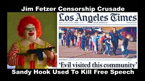 Sandy Hook Treason Jim Fetzer Hegelian Dialectic False Flag Used To Disarm Public Silence Journalist