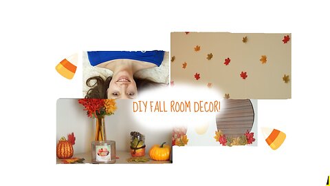 Fall room Makeover 🍂 (DIY fall room decor!)