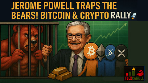🚀 Jerome Powell Sparks Bitcoin Rally! BTC, ETH, ADA, XRP & Gold Analysis | EP. 130