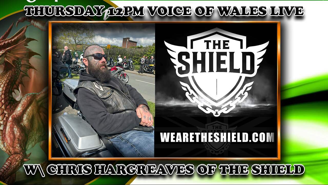 Voice of Wales LIVE w/ Chris Hargreaves of The Shield