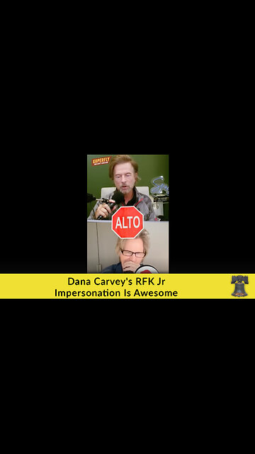 Dana Carvey's RFK Jr Impersonation Is Awesome