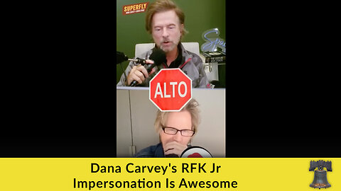 Dana Carvey's RFK Jr Impersonation Is Awesome